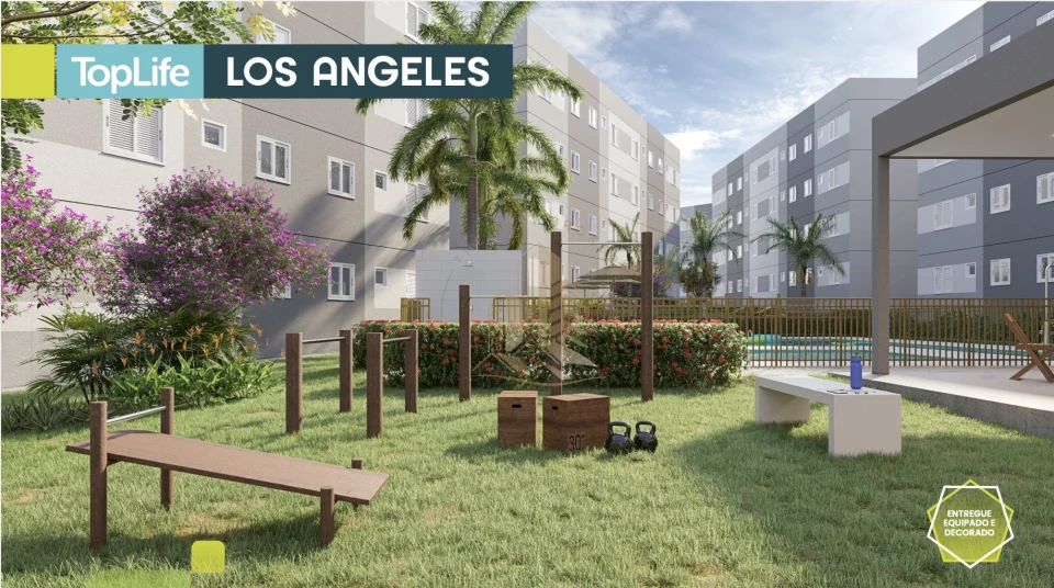 LOS ANGELES - apartamento 39 m² - Jamil Cury