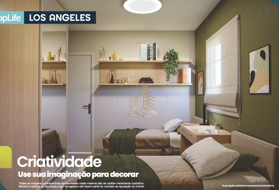 LOS ANGELES - apartamento 39 m² - Jamil Cury
