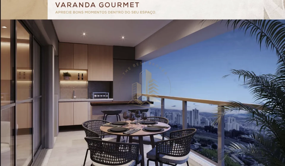 PLAZA SEVILHA - APARTAMENTO 93m² -  Jardim Olhos d'Água