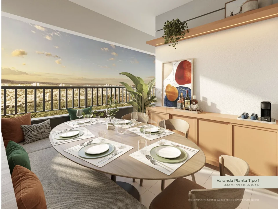 MATA RARA -  APARTAMENTO 57m² -  zona sul região do Vivenda da Mata