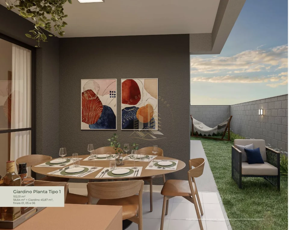 MATA RARA -  APARTAMENTO 57m² -  zona sul região do Vivenda da Mata