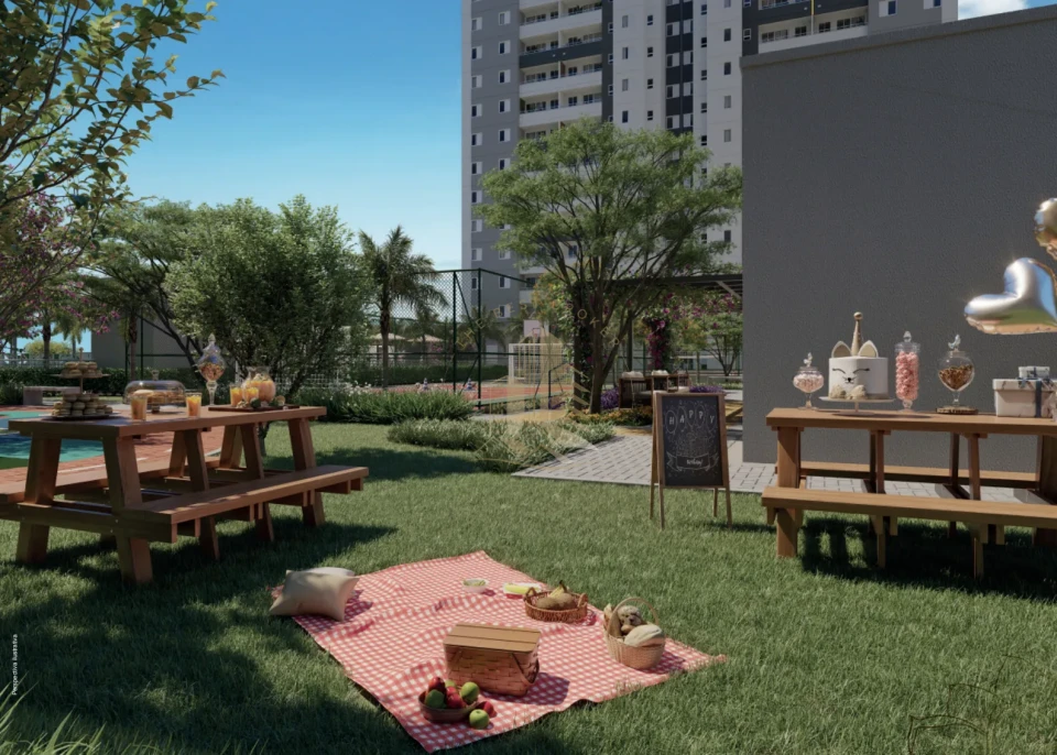 VILLAGE PARK - apartamento 63 m² -  Guapore