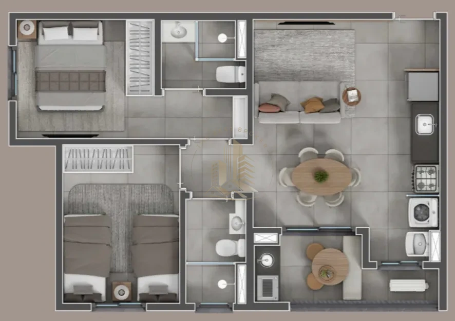 CERQUEIRA 2164 - APARTAMENTO 56m² - Jardim Sumaré
