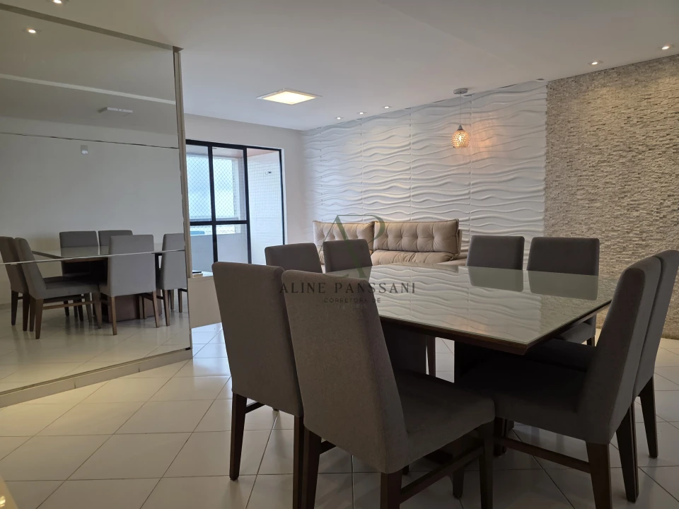 Imagens do imóveis APARTAMENTO PARA LOCAÇÃO EM INTERMARES COM 113m², 3 QUARTOS, 1 SUÍTE, DCE COMPLETA, DUAS VARANDAS, NASCENTE SUL, 1 VAGA COBERTA