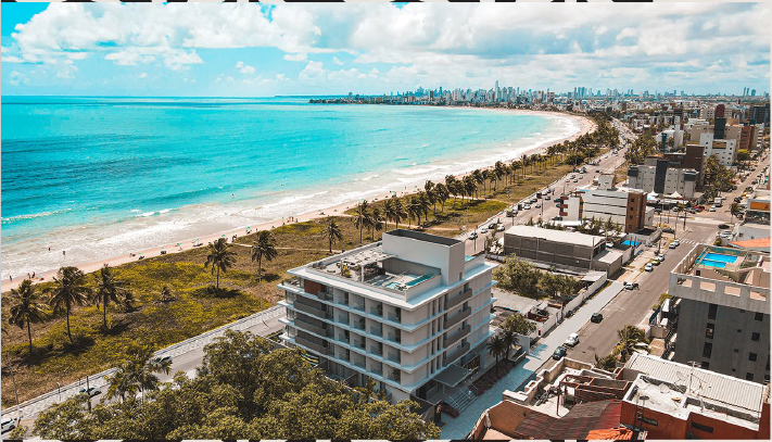 Imagens do imóveis FLAT À BEIRA MAR À VENDA, 24m², 1 QUARTO, ÁREA DE LAZER COMPLETA, SUL, VAGA ROTATIVA, INTERMARES