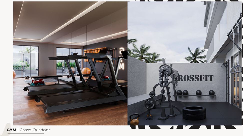 Imagens do imóveis FLAT À BEIRA MAR À VENDA, 24m², 1 QUARTO, ÁREA DE LAZER COMPLETA, SUL, VAGA ROTATIVA, INTERMARES