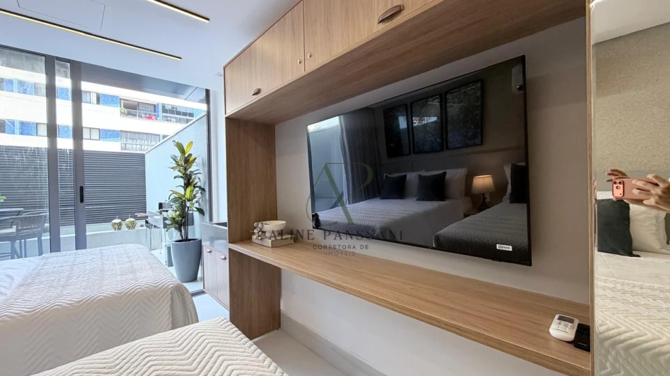 Imagens do imóveis FLAT DE LUXO À VENDA, 100% MOBILIADO, REANTBILIZANDO, PÉ NA AREIA, JARDIM OCEANIA