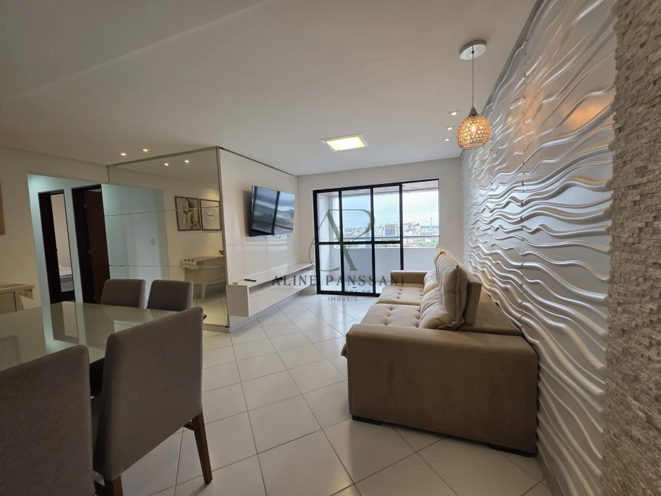 Imagens do imóveis APARTAMENTO PARA LOCAÇÃO EM INTERMARES COM 113m², 3 QUARTOS, 1 SUÍTE, DCE COMPLETA, DUAS VARANDAS, NASCENTE SUL, 1 VAGA COBERTA