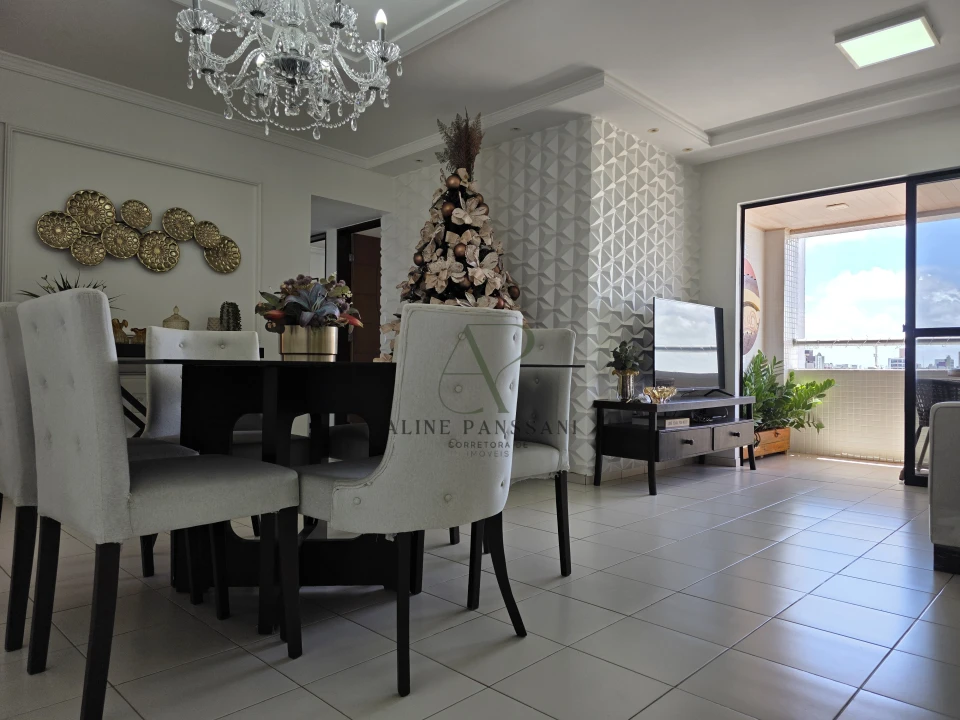 Imagens do imóveis APARTAMENTO À VENDA EM INTERMARES COM 113m², 3 QUARTOS, 1 SUÍTE, DCE COMPLETA, DUAS VARANDAS, NASCENTE SUL, 1 VAGA