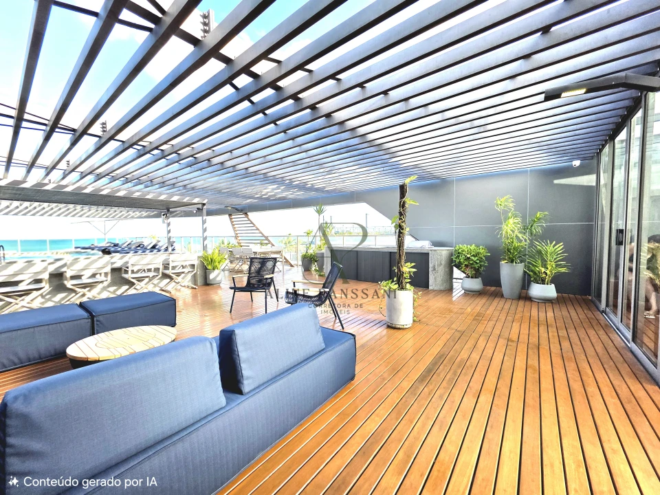 Imagens do imóveis FLAT DE LUXO À VENDA, 100% MOBILIADO, REANTBILIZANDO, PÉ NA AREIA, JARDIM OCEANIA