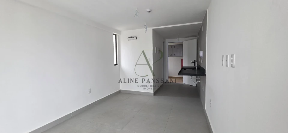 Imagens do imóveis FLAT À BEIRA MAR À VENDA, 24m², 1 QUARTO, ÁREA DE LAZER COMPLETA, SUL, VAGA ROTATIVA, VISTA MAR DEFINITIVA