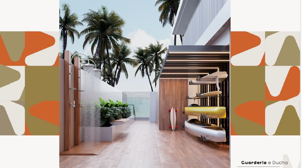 Imagens do imóveis FLAT À BEIRA MAR À VENDA, 24m², 1 QUARTO, ÁREA DE LAZER COMPLETA, SUL, VAGA ROTATIVA, INTERMARES