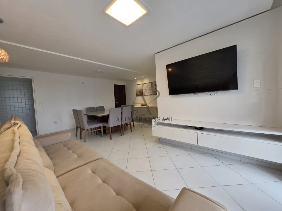 Imagens do imóveis APARTAMENTO PARA LOCAÇÃO EM INTERMARES COM 113m², 3 QUARTOS, 1 SUÍTE, DCE COMPLETA, DUAS VARANDAS, NASCENTE SUL, 1 VAGA COBERTA