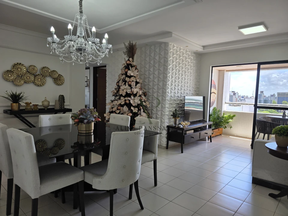 Imagens do imóveis APARTAMENTO À VENDA EM INTERMARES COM 113m², 3 QUARTOS, 1 SUÍTE, DCE COMPLETA, DUAS VARANDAS, NASCENTE SUL, 1 VAGA