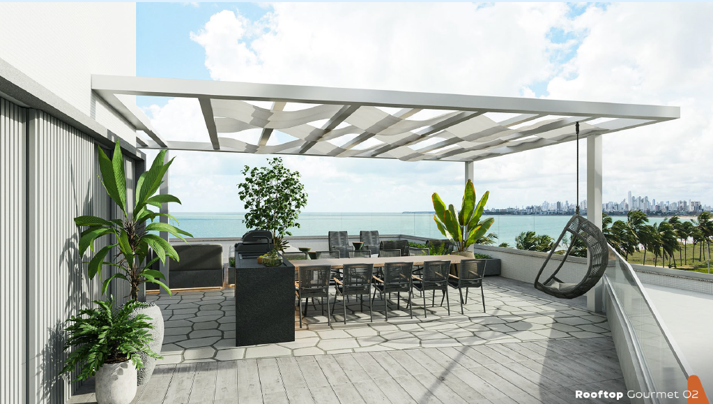 Imagens do imóveis FLAT À BEIRA MAR À VENDA, 24m², 1 QUARTO, ÁREA DE LAZER COMPLETA, SUL, VAGA ROTATIVA, INTERMARES