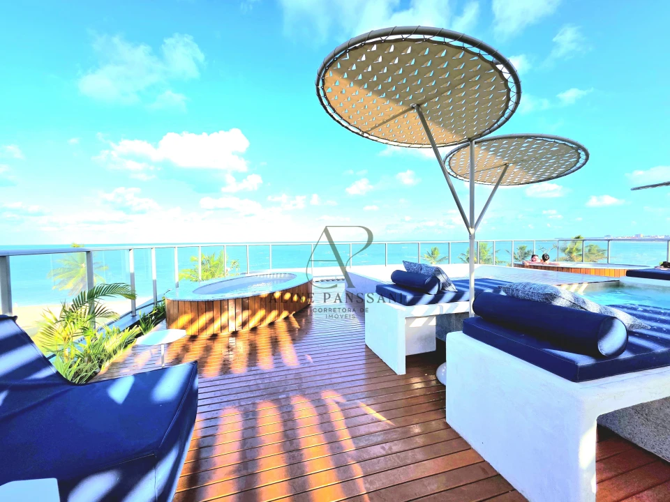 Imagens do imóveis FLAT DE LUXO À VENDA, 100% MOBILIADO, REANTBILIZANDO, PÉ NA AREIA, JARDIM OCEANIA