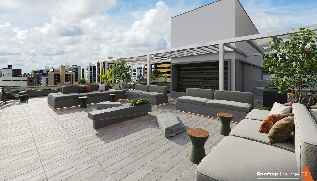 Imagens do imóveis FLAT À BEIRA MAR À VENDA, 24m², 1 QUARTO, ÁREA DE LAZER COMPLETA, SUL, VAGA ROTATIVA, INTERMARES