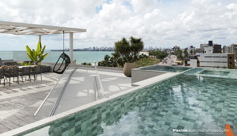 Imagens do imóveis FLAT À BEIRA MAR À VENDA, 24m², 1 QUARTO, ÁREA DE LAZER COMPLETA, SUL, VAGA ROTATIVA, INTERMARES