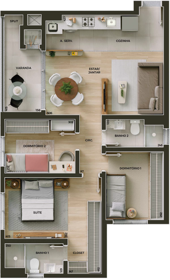 Imagens do imóveis Apartamento À Venda Blu.Ink Londrina