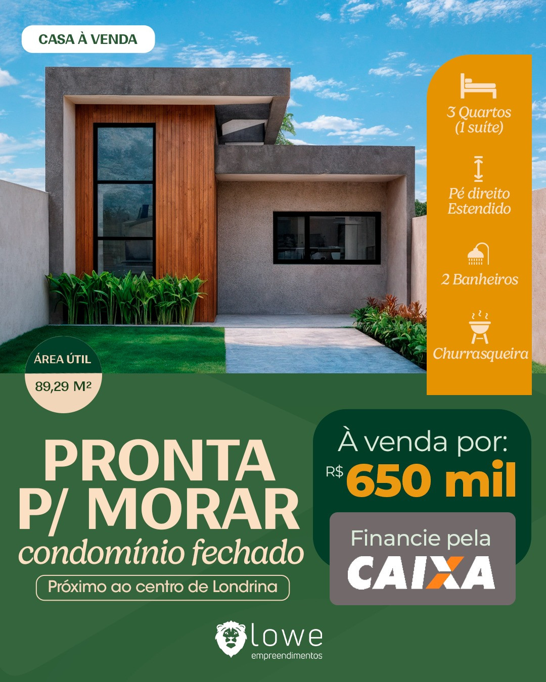 Imagens do imóveis Casa Em Condomínio Fechado - Pronto para Morar