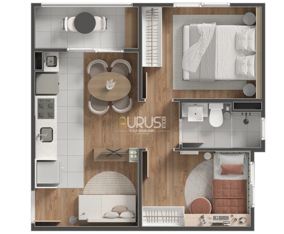 Imagens do imóveis RESIDENCIAL LONDON LIFE - APTO NA ZONA NORTE