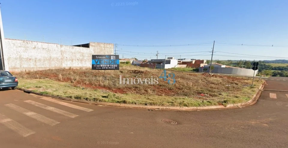 TERRENO 555 m²  - JARDIM  ARAUCÁRIA  -CAMBÉ-PR