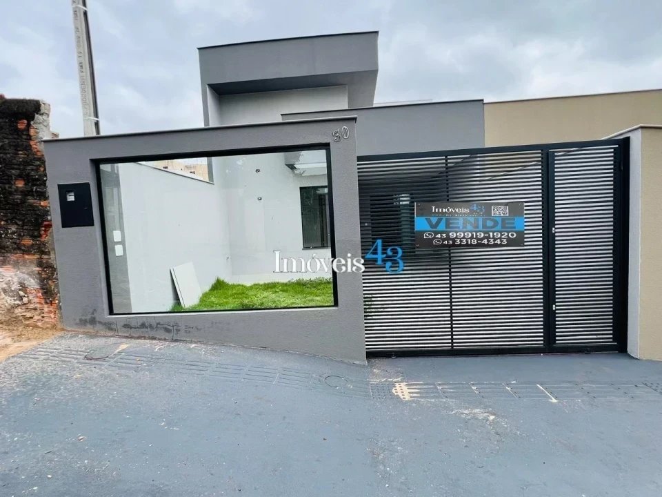 CASA NOVA A VENDA - JD SABARÁ - LONDRINA