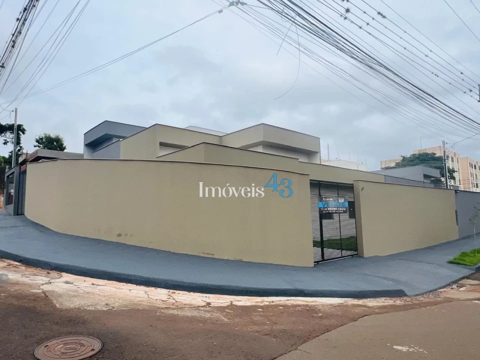 CASA NOVA A VENDA - JD SABARÁ - LONDRINA