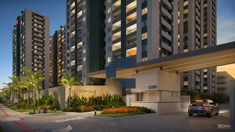 Apartamento Na Planta À Venda Tropicale Beach Club Penha