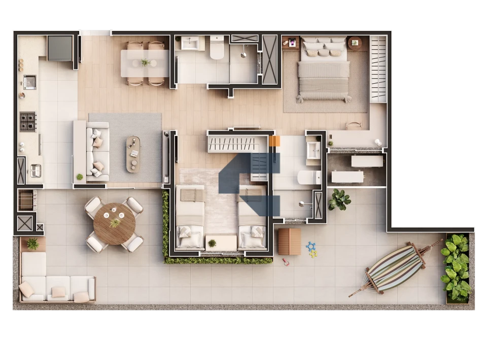 Apartamento Na Planta À Venda Amanay Beach Club Itapoa