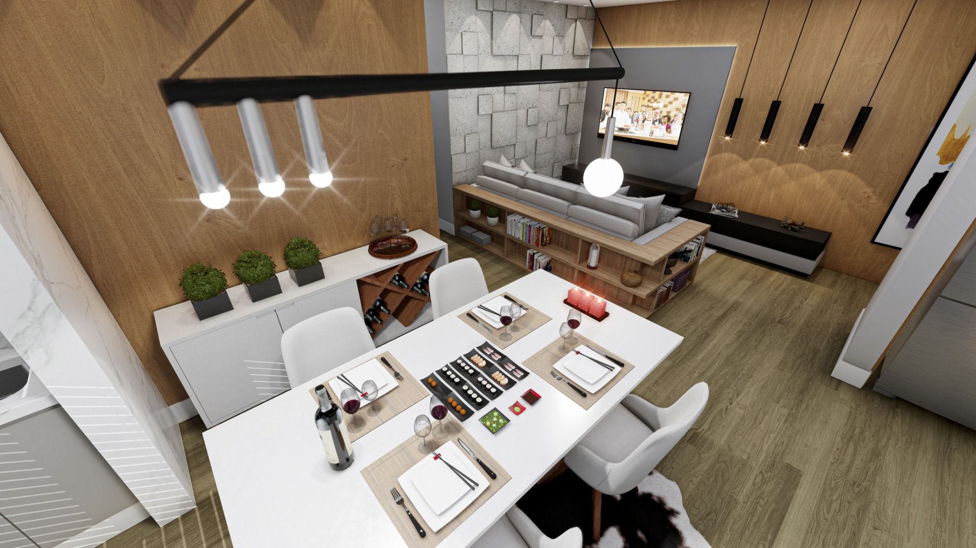 Imagens do imóveis Apartamento com 3 dormitórios à venda, 79 m² por R$ 677.948,00 - Neva - Cascavel/PR