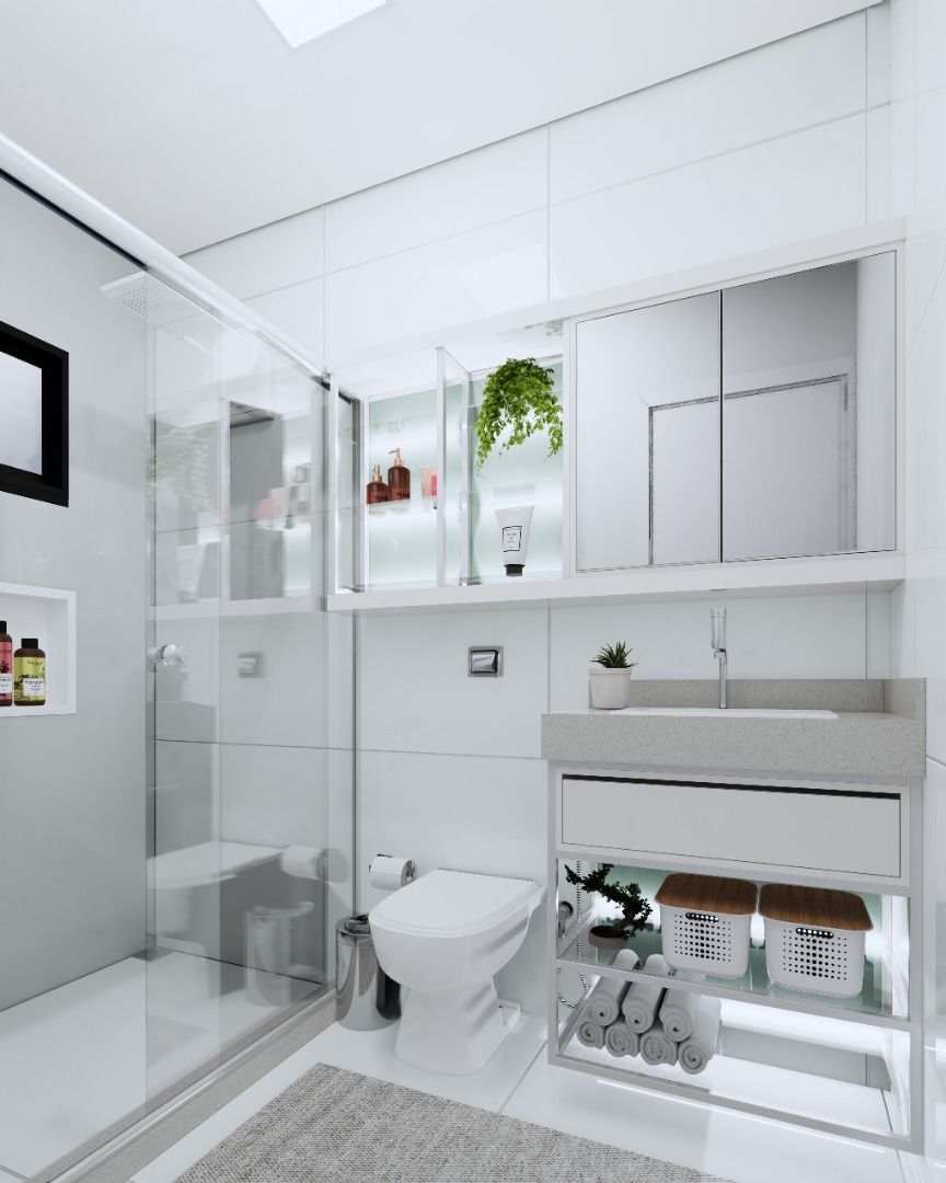 Imagens do imóveis Lindo apartamento, pronto para morar no centro da cidade, com suíte + 1 quarto.