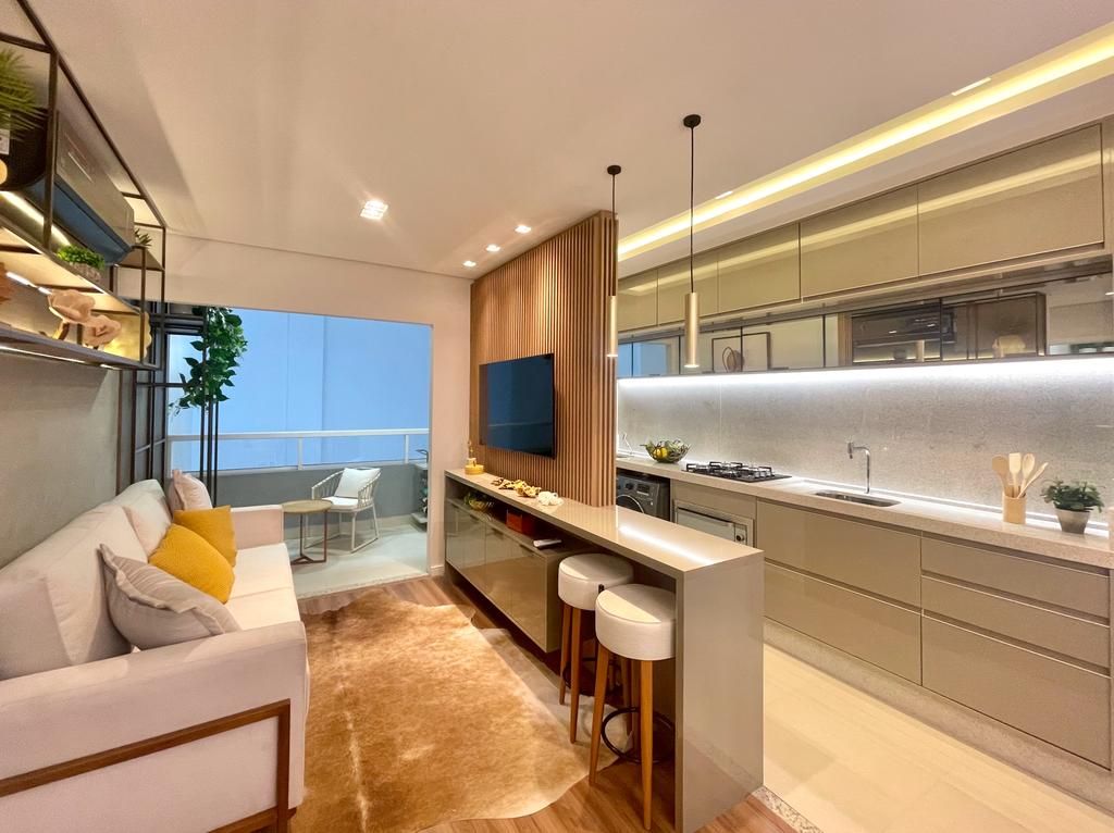Imagens do imóveis Apartamento com 1 suíte + 2 dormitórios à venda, 65 m² por R$ 437.515 - Cancelli - Cascavel/PR