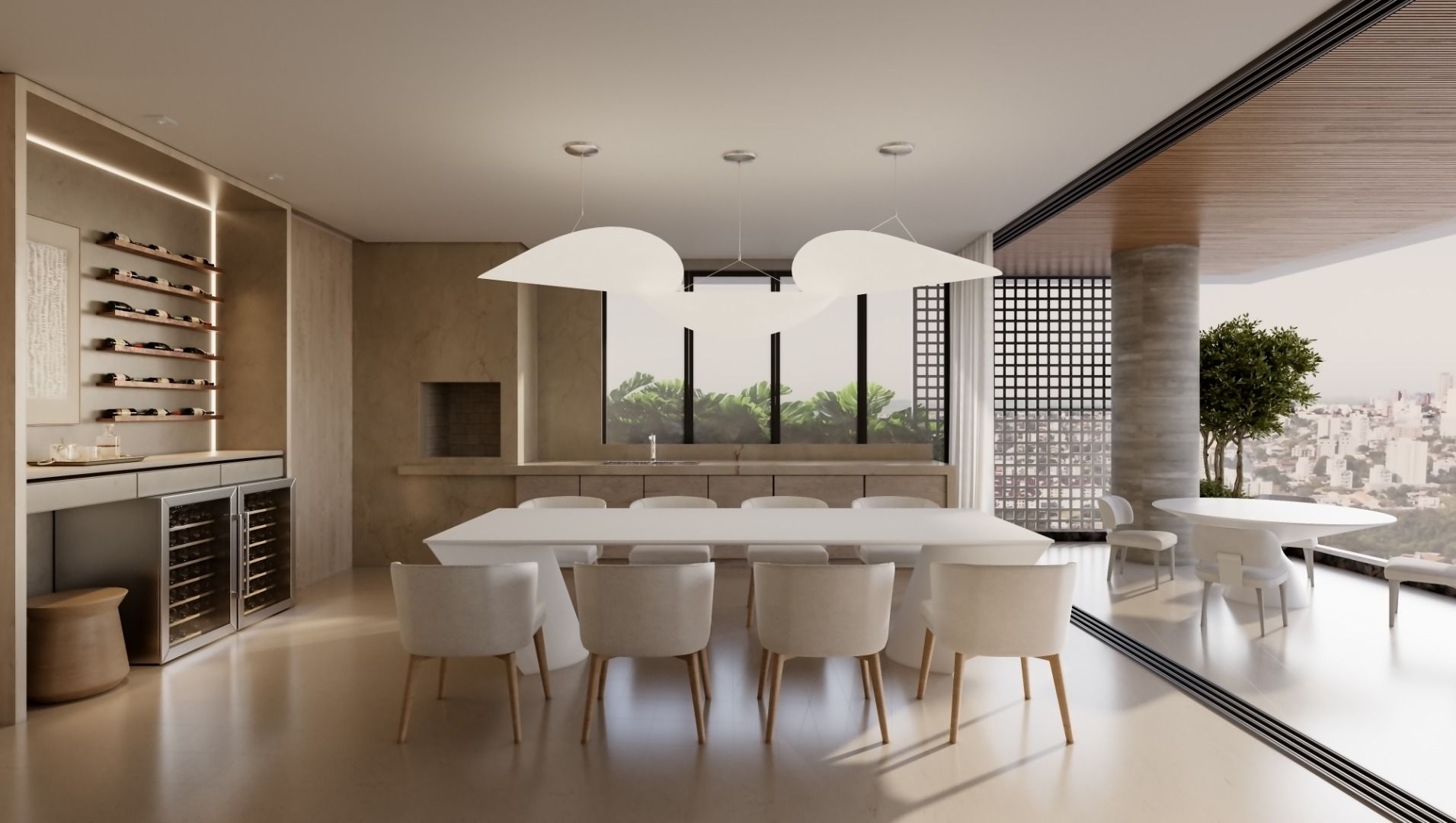 Apartamento com 1 suíte master + 2 suítes à venda, 204 m² por R$ 2.444. - Country - Cascavel/PR