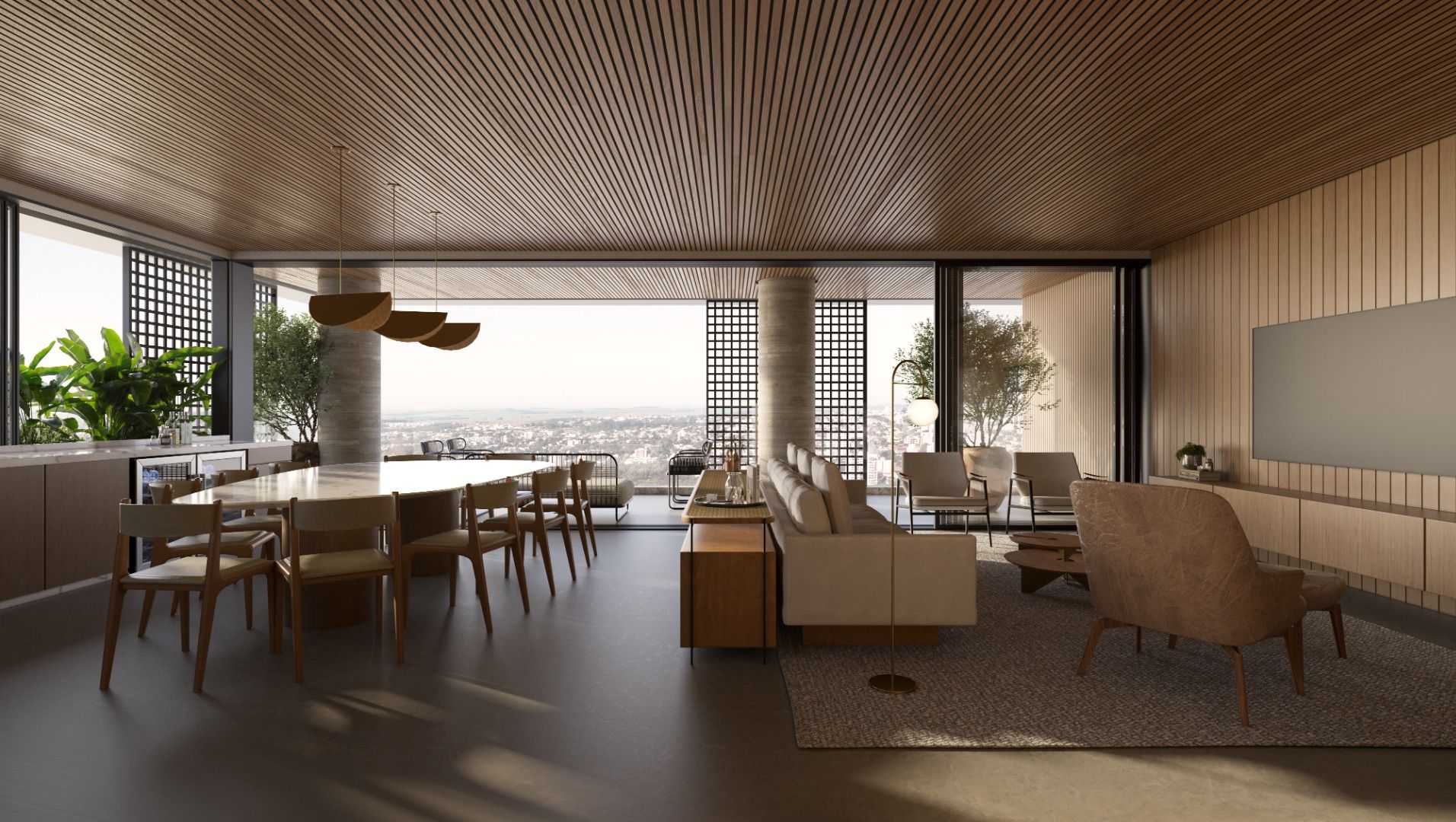 Apartamento com 1 suíte master + 2 suítes à venda, 204 m² por R$ 2.444. - Country - Cascavel/PR
