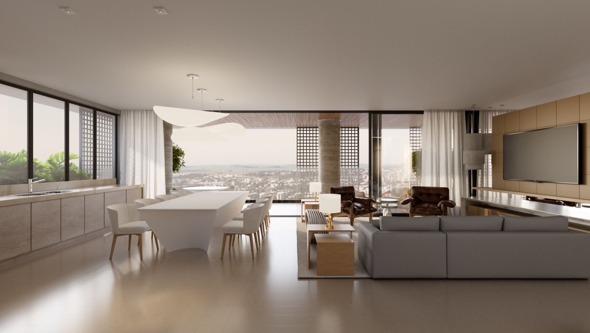 Apartamento com 1 suíte master + 2 suítes à venda, 204 m² por R$ 2.444. - Country - Cascavel/PR