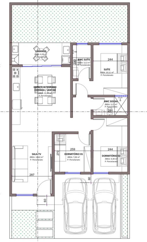 Imagens do imóveis Casa com 3 dormitórios à venda, 86 m² por R$ 470.000 - Periolo - Cascavel/PR