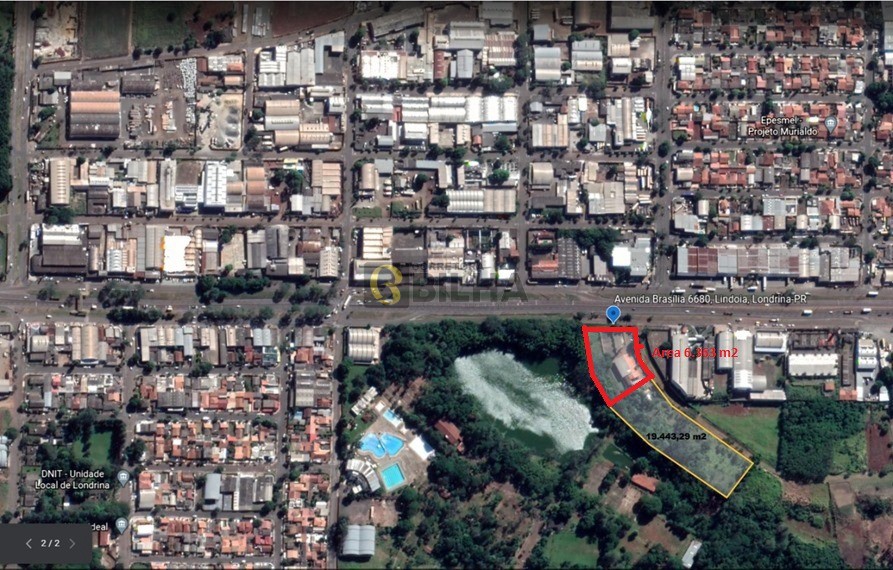 Imagens do imóveis Grande Terreno com Edificação Comercial - SALÂO - em Londrina-PR