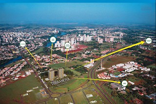 Imagens do imóveis Apartamento à venda no condomínio Ed Terranova Residencial e Resort na Gleba Fazenda Palhano