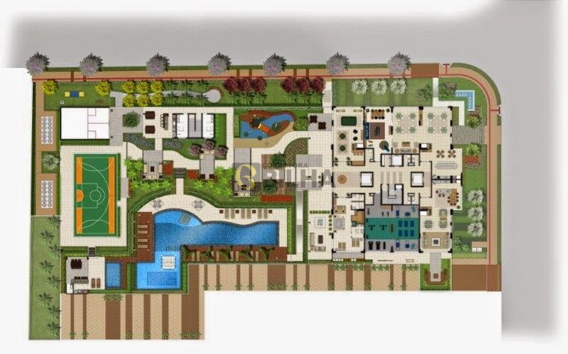 Imagens do imóveis Apartamento de 3 quartos com área de lazer completa na Gleba Fazenda Palhano