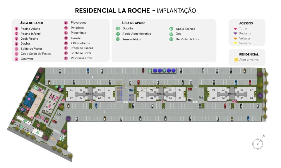 Imagens do imóveis Residencial La Roche