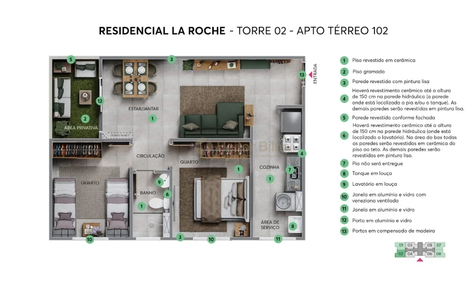 Imagens do imóveis Residencial La Roche