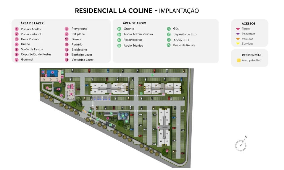 Imagens do imóveis Residencial La Coline