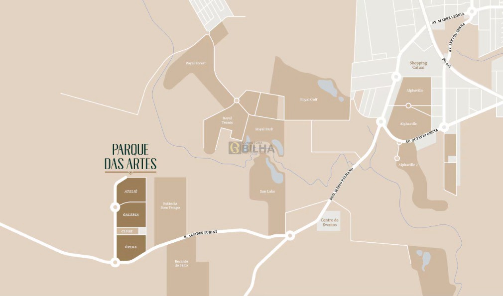 Imagens do imóveis Terreno a venda  Condomínio Parque das Artes