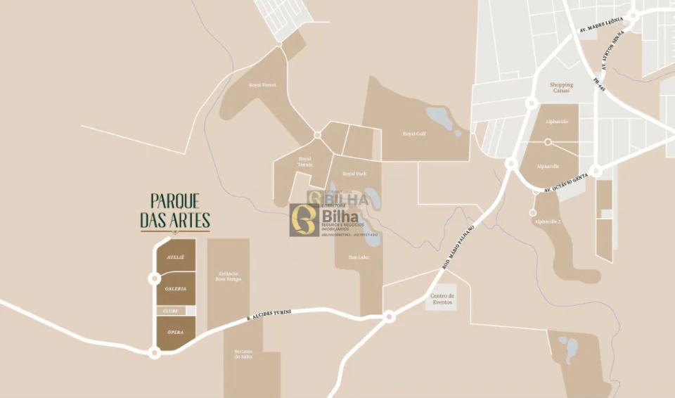 Imagens do imóveis Terreno Exclusivo no Condomínio Galeria – Parque das Artes | Plaenge