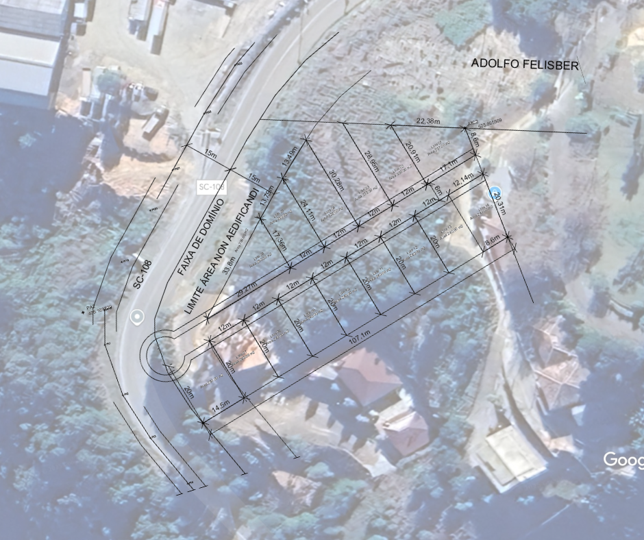 Imagens do imóveis TERRENO 240m² em Anitápolis