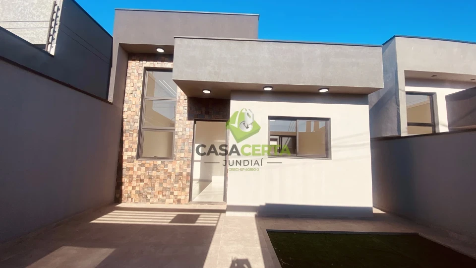 Casa Térrea Nova à Venda no Jardim Marambaia – Jundiaí/SP