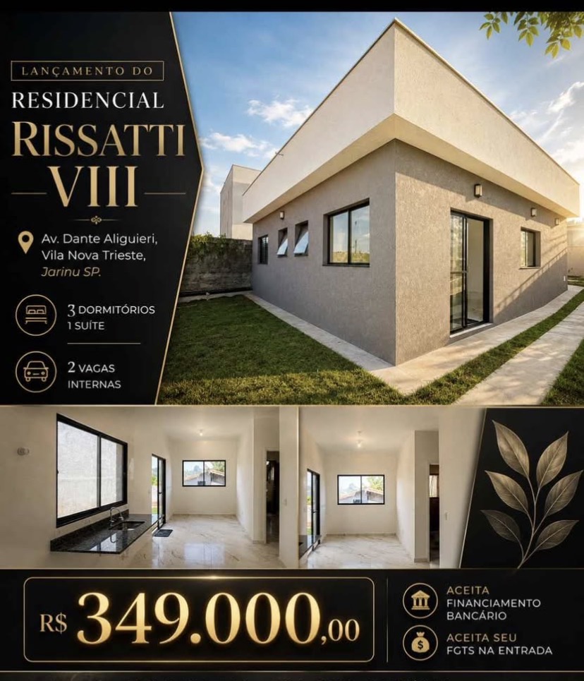 Imagens do imóveis CONDOMINIO DE CASAS EM JARINU - 4 CASAS DE 3 DORMITÓRIOS