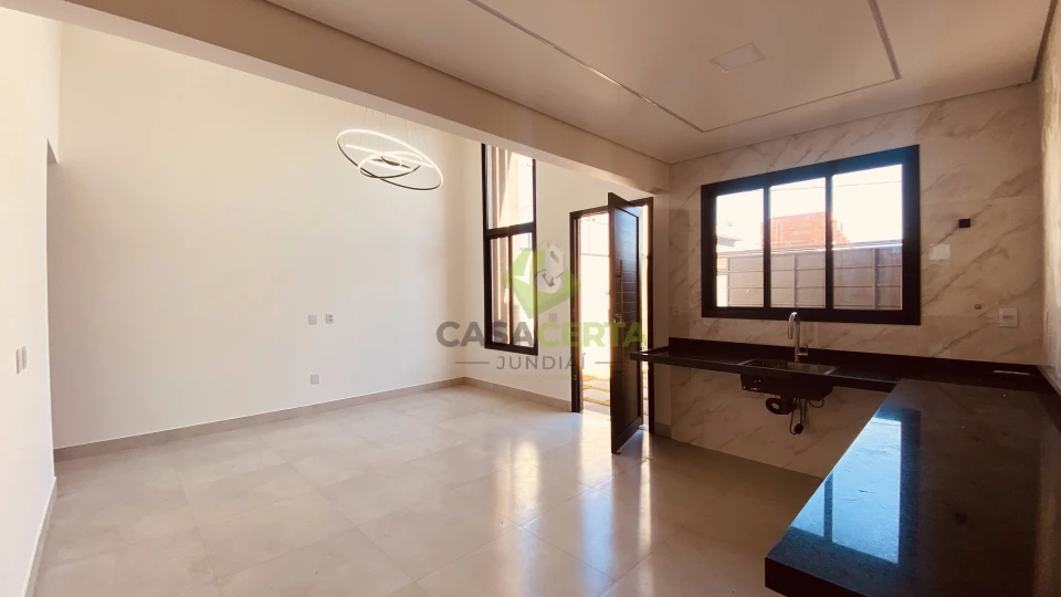 Casa Nova à Venda no Jardim Vale Verde – Jundiaí/SP | Próxima à Rodovia Anhanguera
