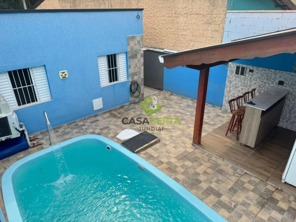 Imagens do imóveis Casa Térrea e Moderna com Piscina Aquecida e Área Gourmet – Loteamento Serra dos Cristais, Várzea Paulista/SP